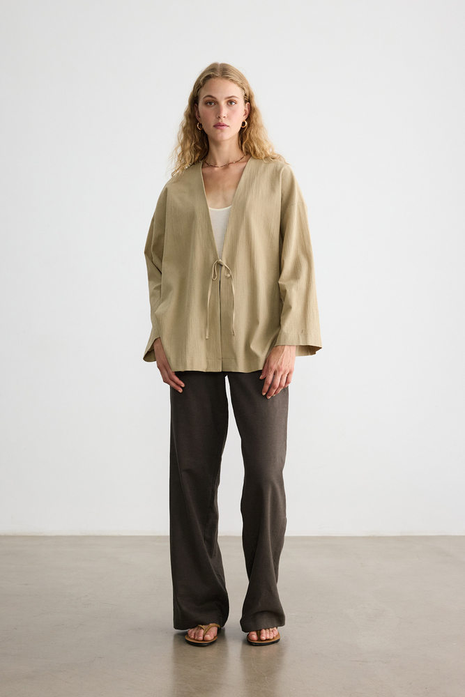 BE BLUE - KUM DOKULU KİMONO