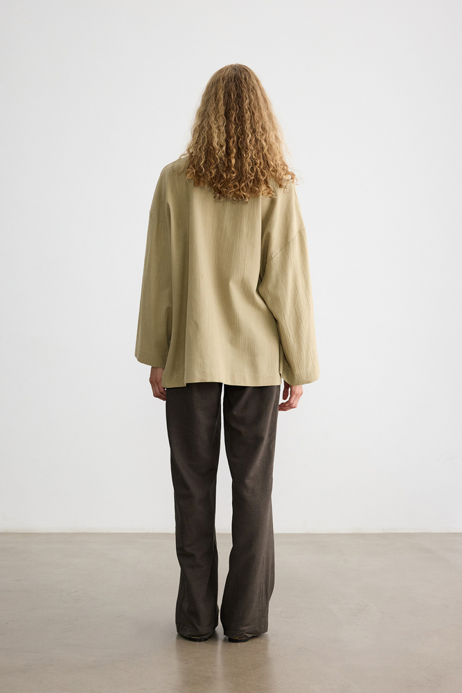 BE BLUE - KUM DOKULU KİMONO