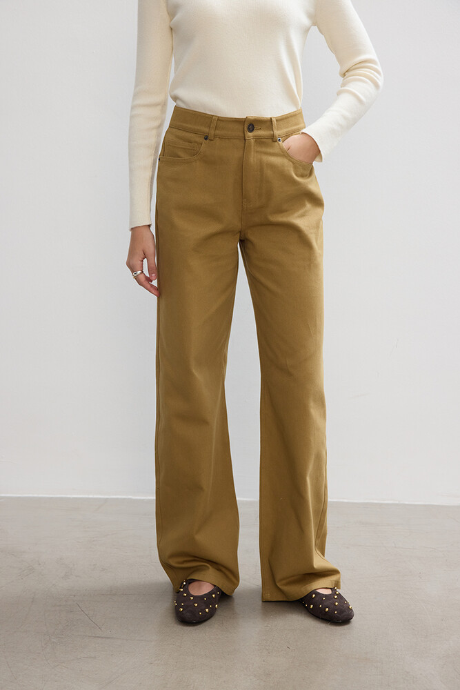 BE BLUE - KUM GABARDİN PANTOLON