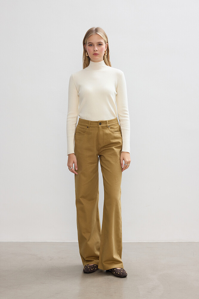 BE BLUE - KUM GABARDİN PANTOLON