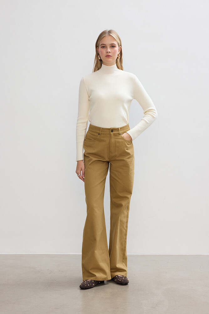 BE BLUE - KUM GABARDİN PANTOLON