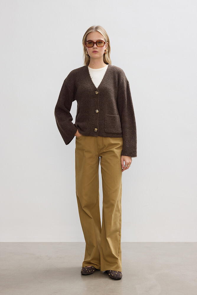 BE BLUE - KUM GABARDİN PANTOLON