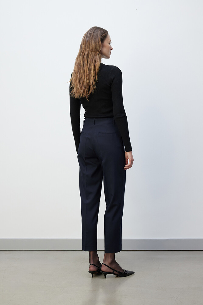 BE BLUE - LACİVERT KLASİK KESİM PANTOLON