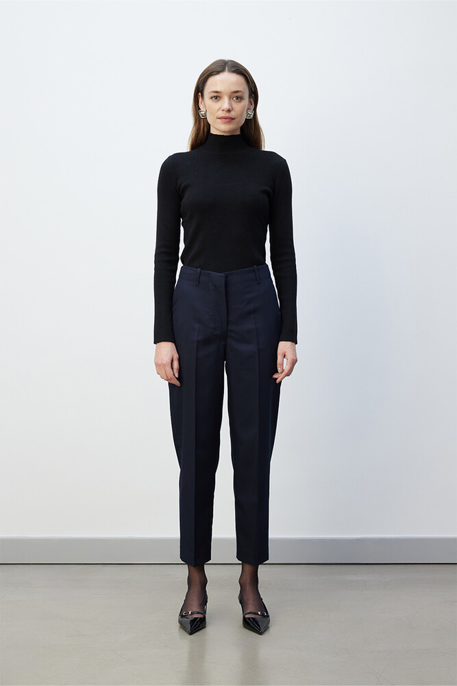 BE BLUE - LACİVERT KLASİK KESİM PANTOLON