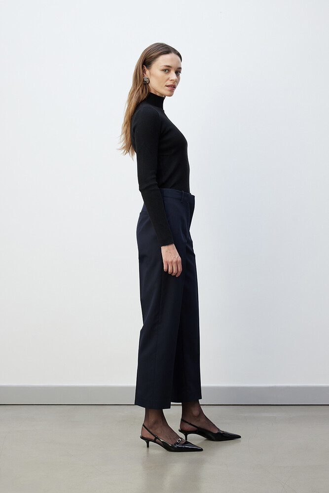 BE BLUE - LACİVERT KLASİK KESİM PANTOLON