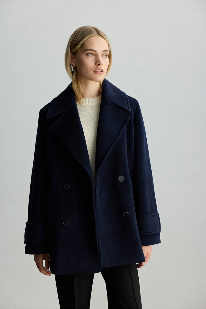 BE BLUE - LACİVERT KRUVAZE KABAN