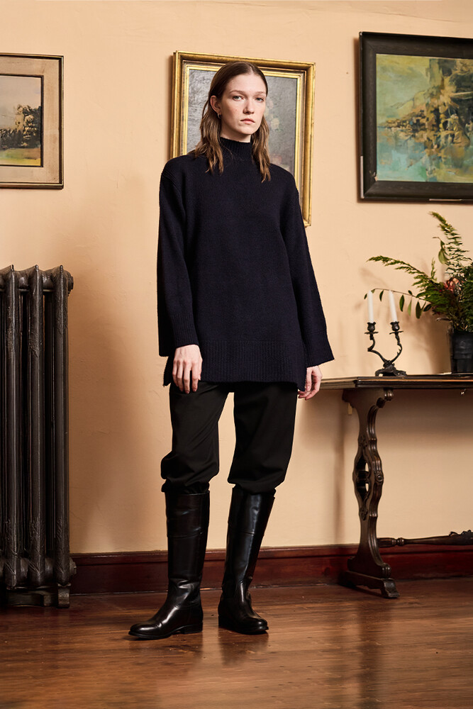 BE BLUE - LACİVERT SOFT KAZAK