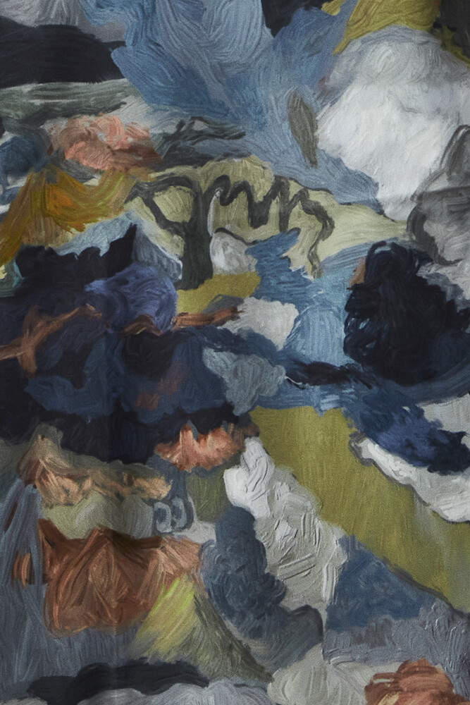 BE BLUE - MAVİ BRUSH TESETTÜR MAYO JİLE