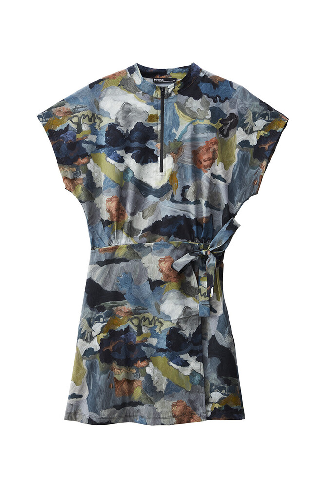 BE BLUE - MAVİ BRUSH TESETTÜR MAYO JİLE