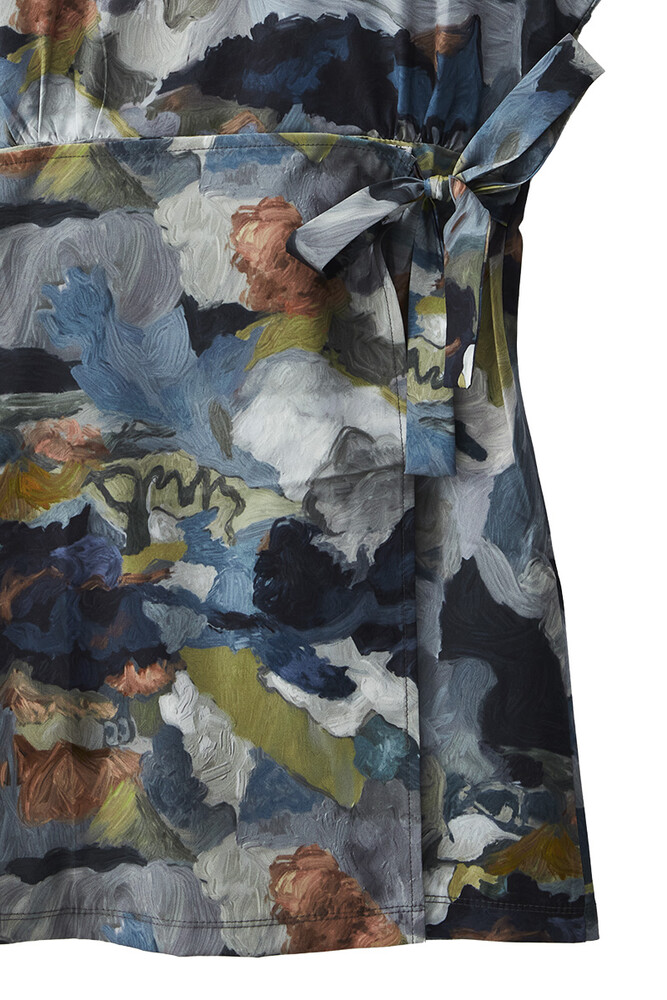 BE BLUE - MAVİ BRUSH TESETTÜR MAYO JİLE