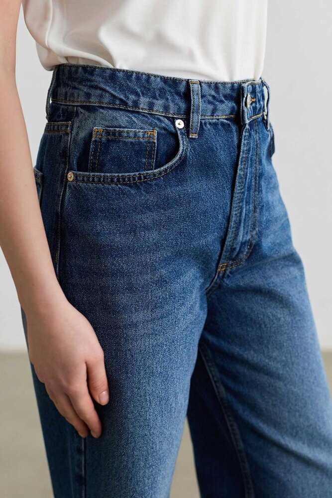 BE BLUE - MAVİ STRAIGHT FIT DENİM PANTOLON (1)
