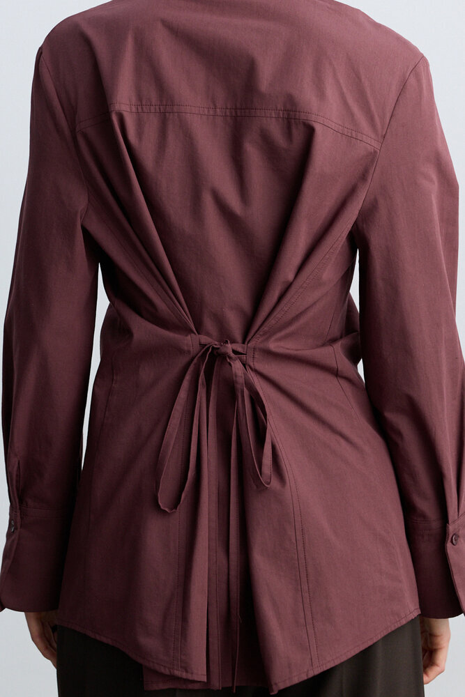 BE BLUE - MÜRDÜM BAĞLAMA DETAYLI GÖMLEK