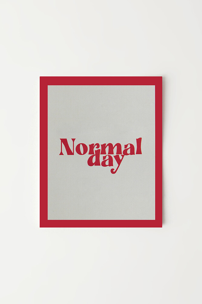 BE BLUE - NORMAL DAY PAMUKLU T-SHIRT