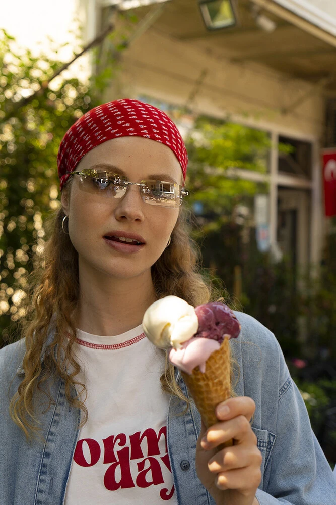 BE BLUE - NORMAL DAY PAMUKLU T-SHIRT