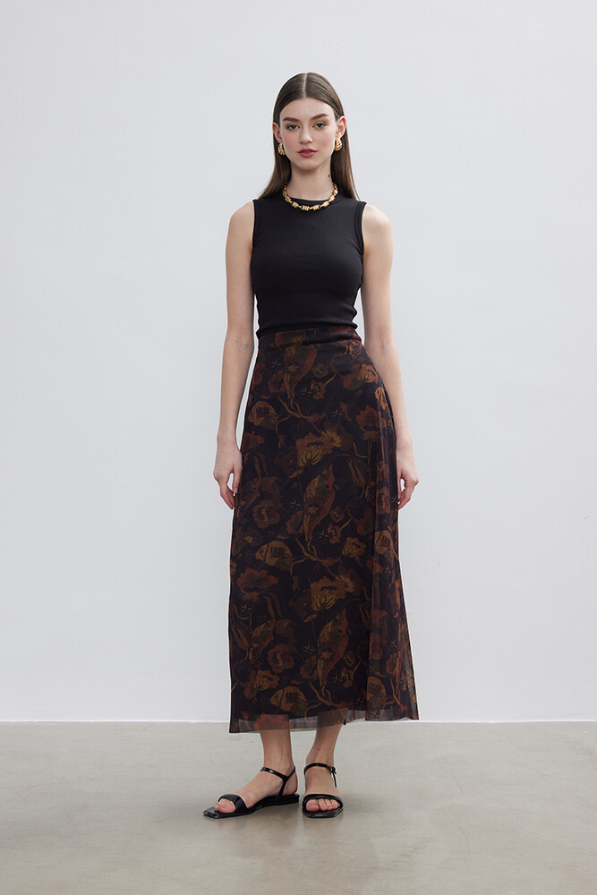 BE BLUE - RETRO TÜL ETEK