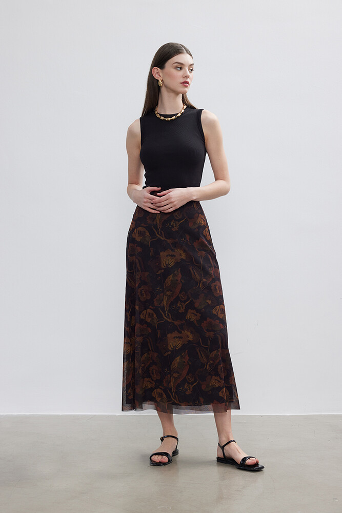 BE BLUE - RETRO TÜL ETEK (1)