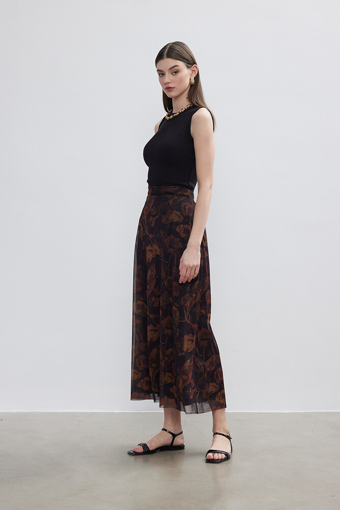 BE BLUE - RETRO TÜL ETEK