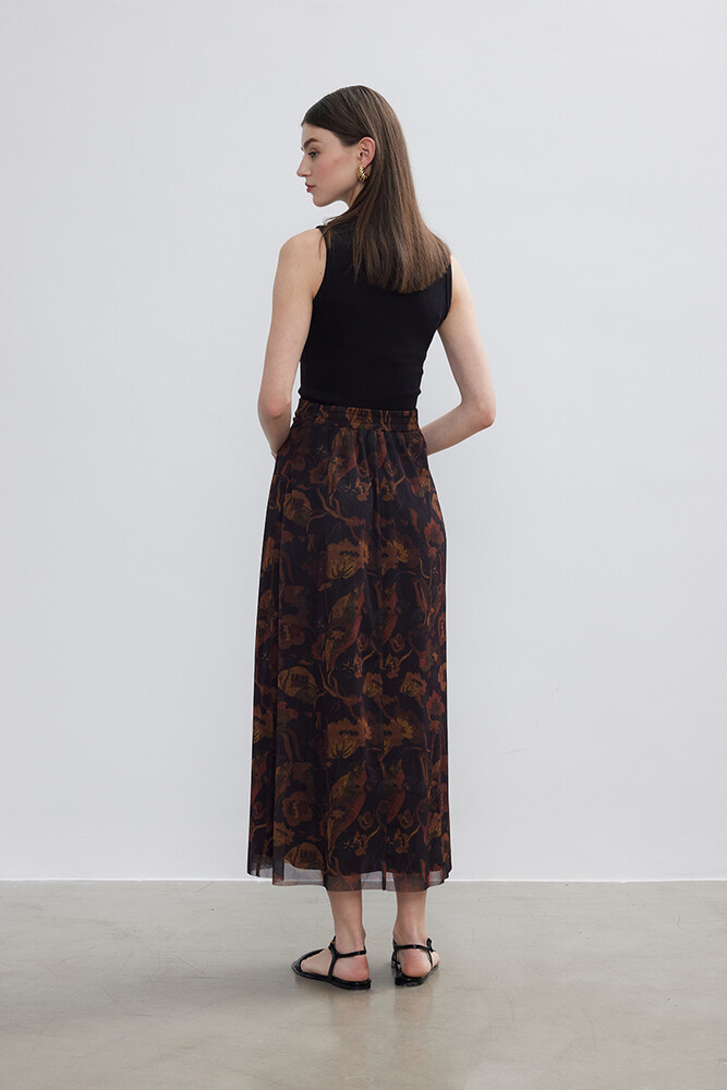 BE BLUE - RETRO TÜL ETEK