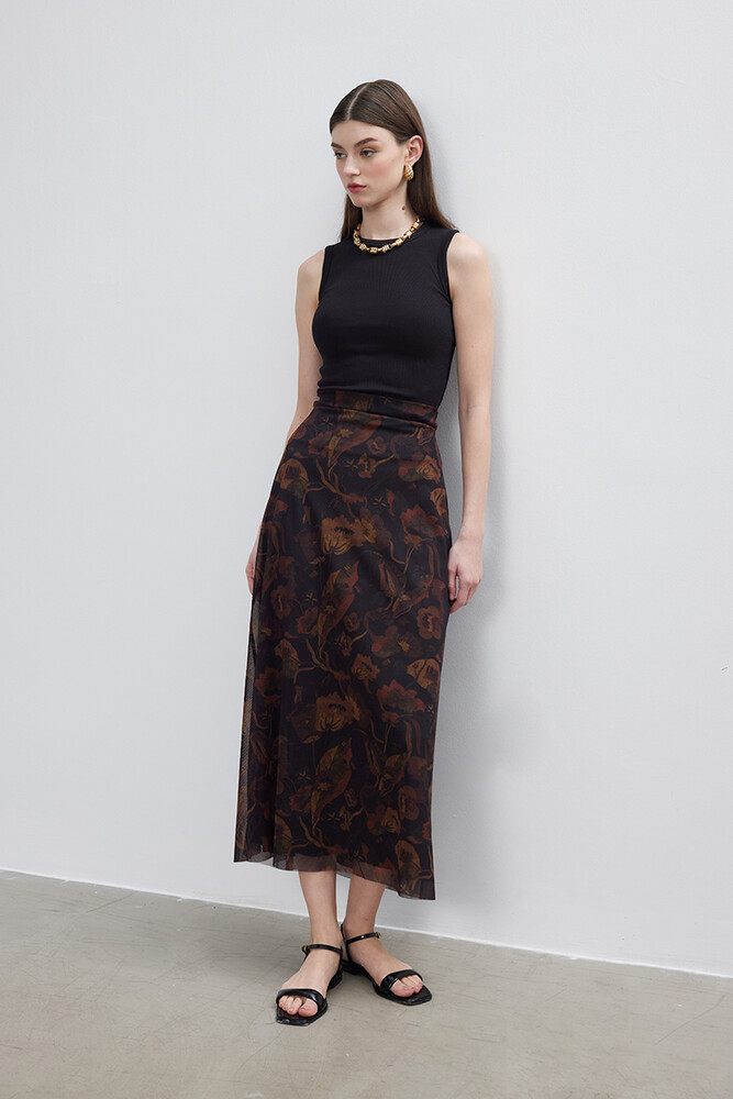 BE BLUE - RETRO TÜL ETEK