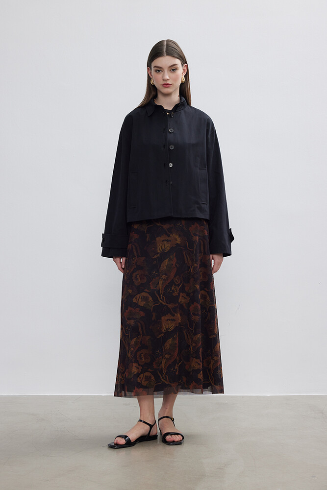 BE BLUE - RETRO TÜL ETEK