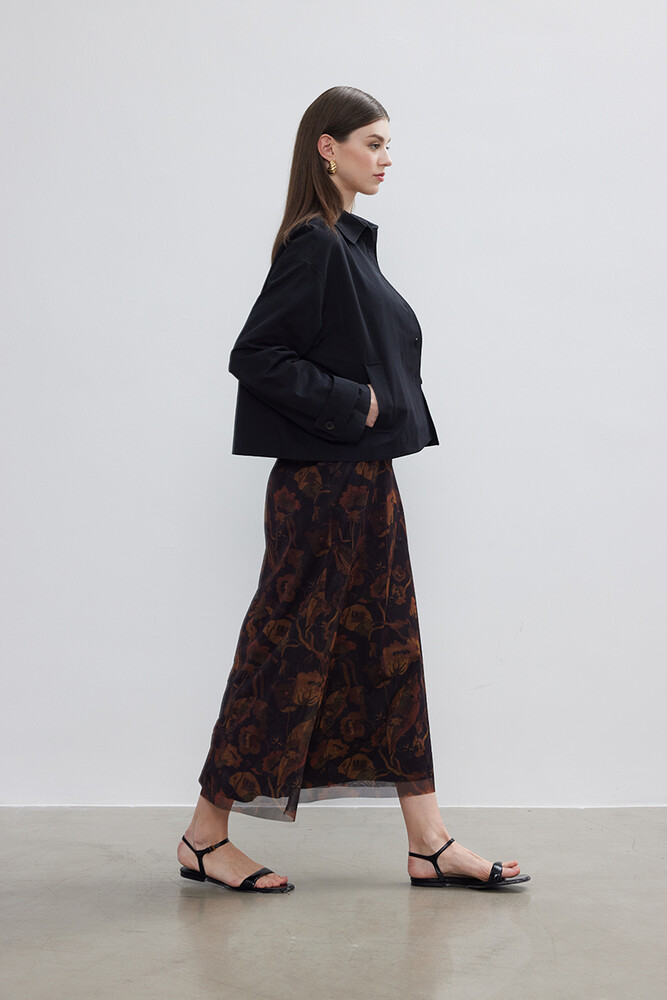 BE BLUE - RETRO TÜL ETEK