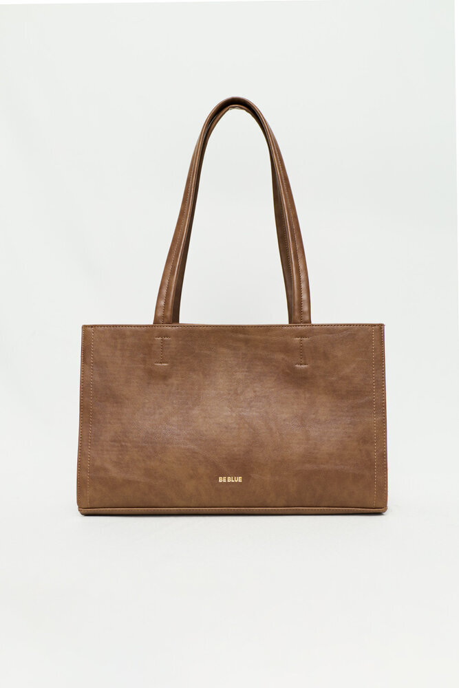 BE BLUE - SICAK KAHVE MİNİMAL OMUZ ÇANTASI