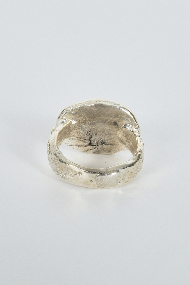 BE BLUE - SILVER YUNUS FİGÜRLÜ YÜZÜK