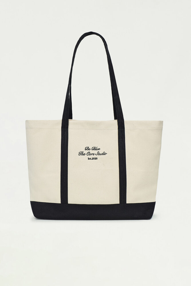 SİYAH CORE STUDIO TOTE ÇANTA - Thumbnail