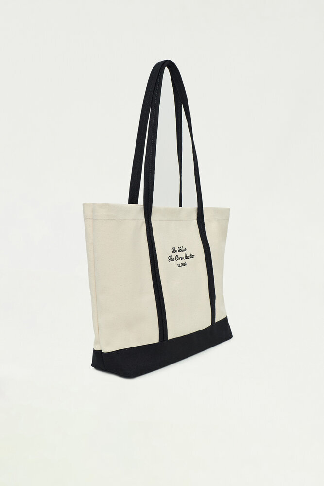 SİYAH CORE STUDIO TOTE ÇANTA - Thumbnail