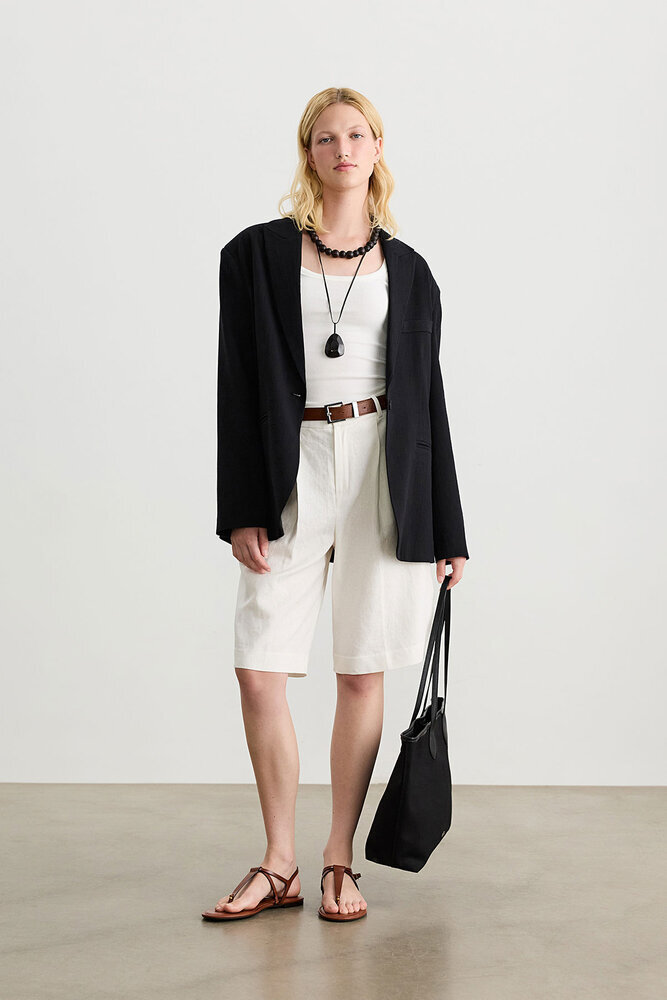 BE BLUE - SİYAH DOKULU BLAZER