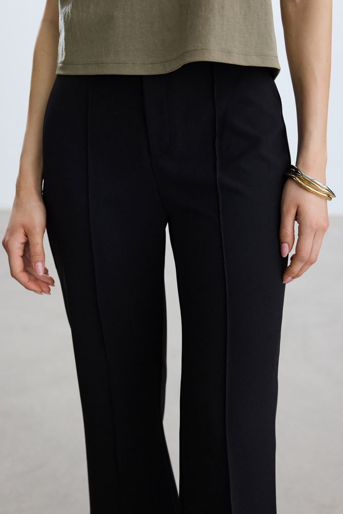 BE BLUE - SİYAH FLARE PANTOLON