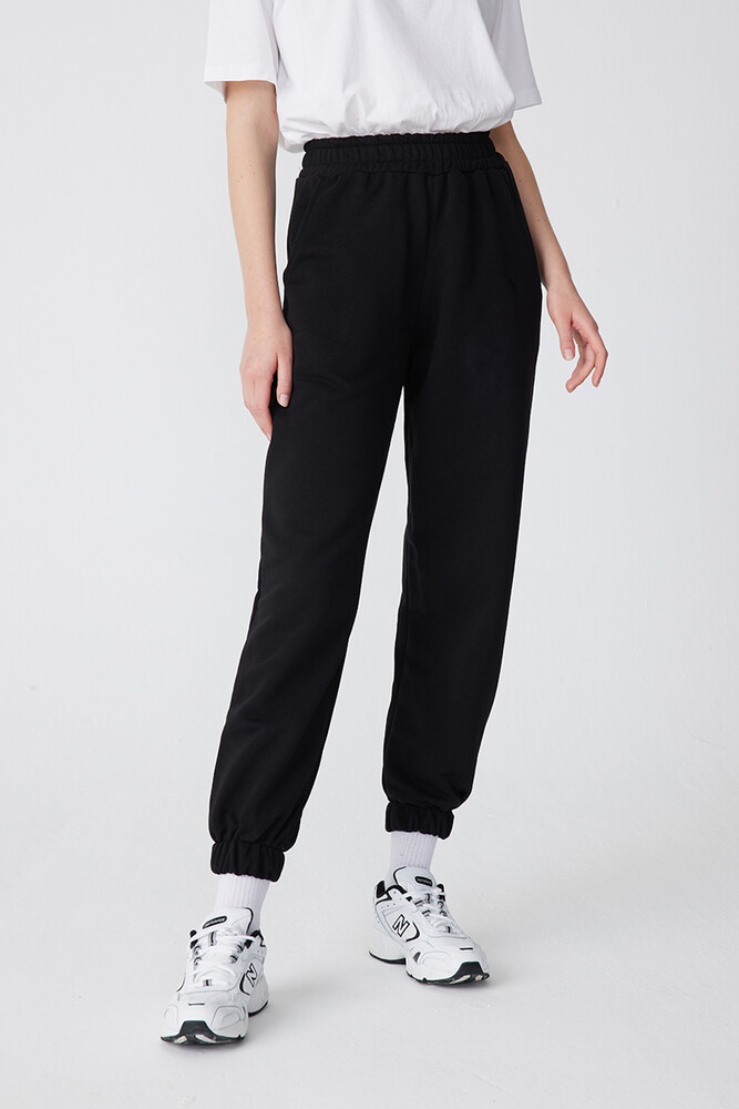 BE BLUE - SİYAH JOGGER EŞOFMAN ALTI