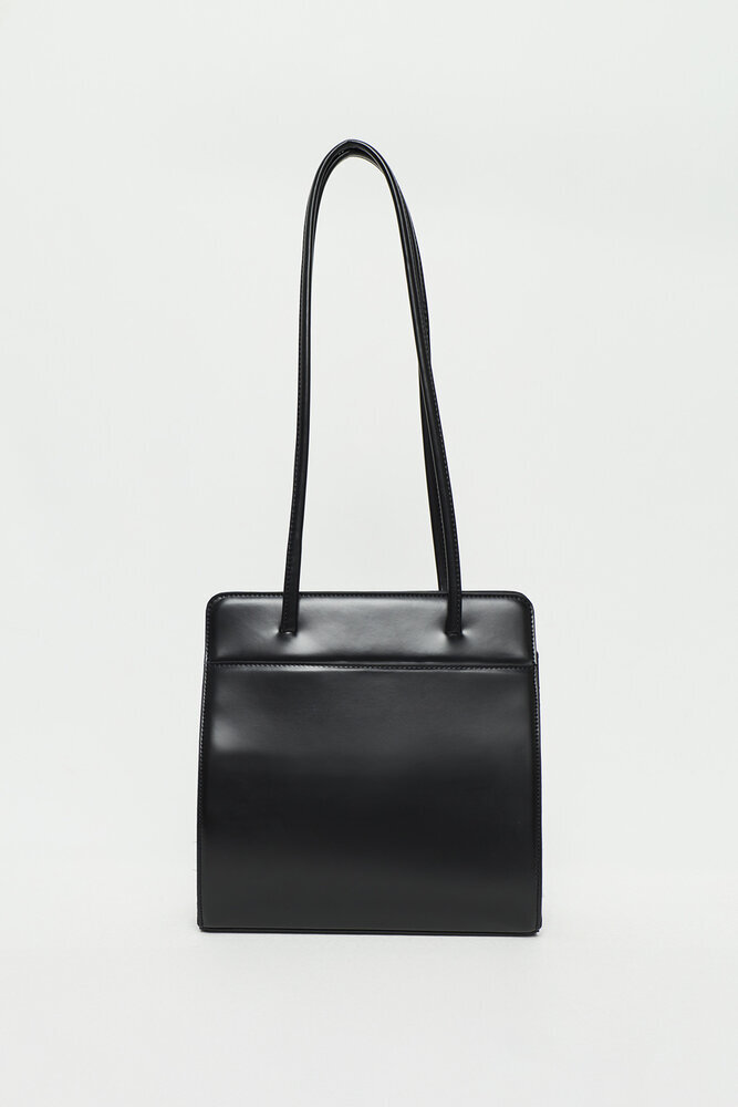 BE BLUE - SİYAH KARE ÇANTA