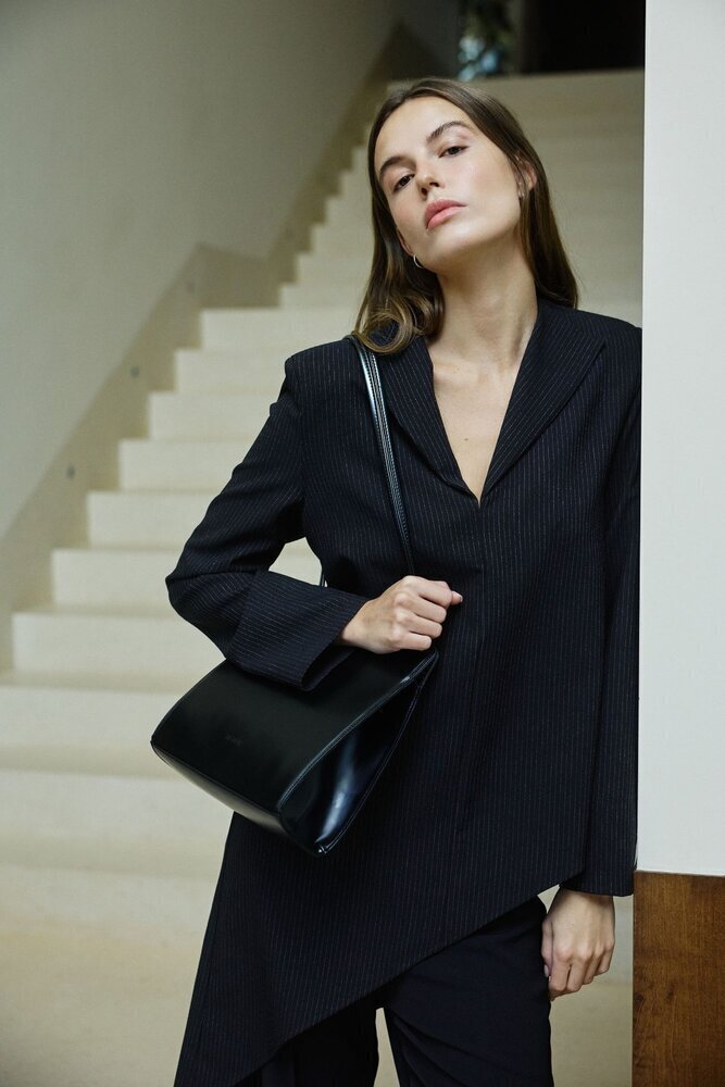 BE BLUE - SİYAH KARE ÇANTA