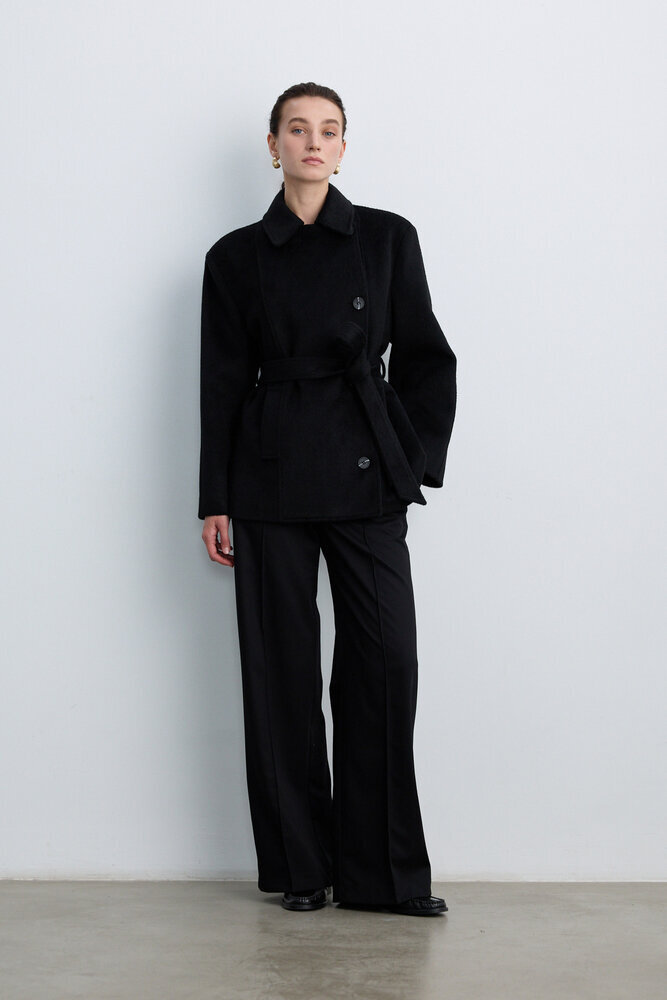 BE BLUE - SİYAH ORTA BOY KAŞE KABAN