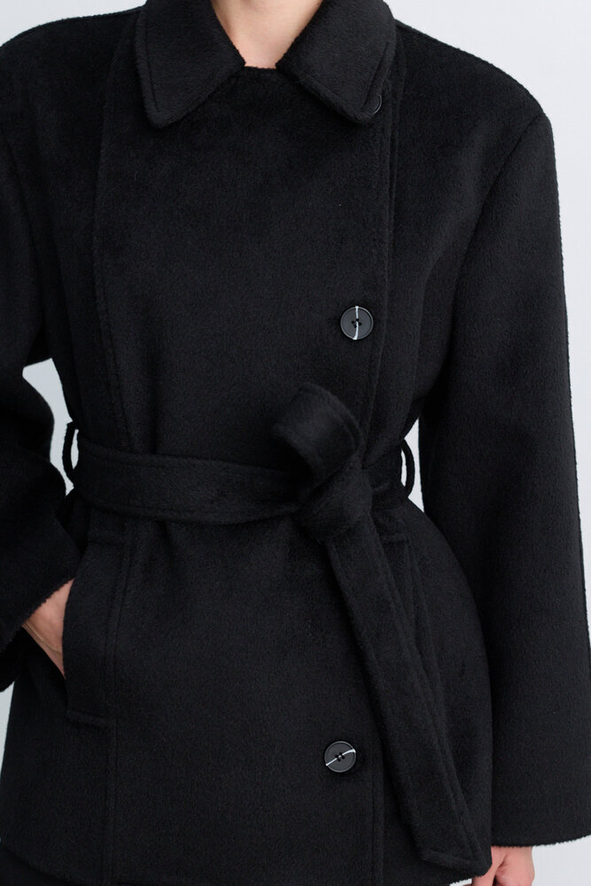 BE BLUE - SİYAH ORTA BOY KAŞE KABAN