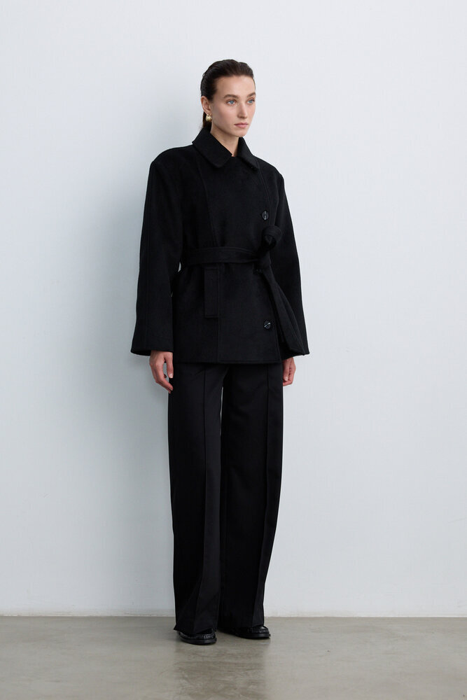 BE BLUE - SİYAH ORTA BOY KAŞE KABAN