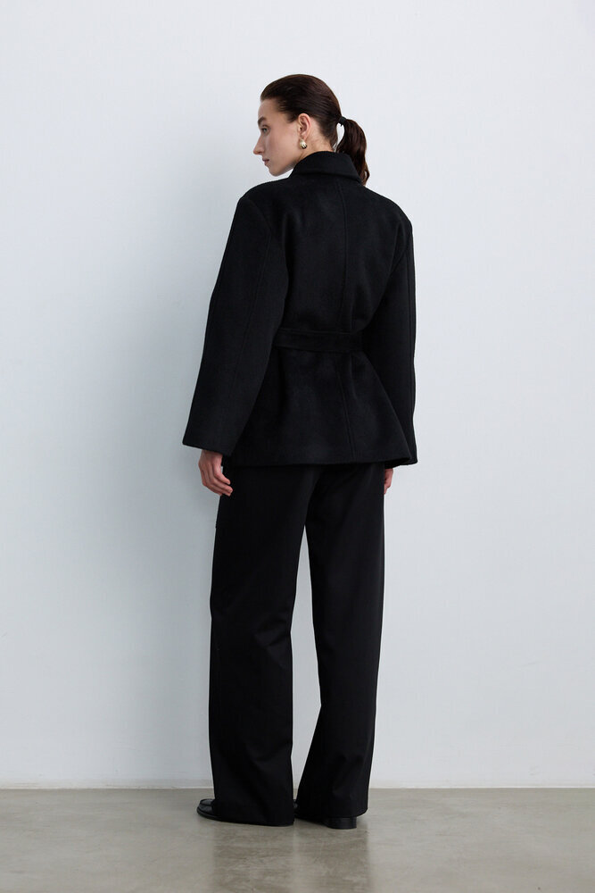 BE BLUE - SİYAH ORTA BOY KAŞE KABAN