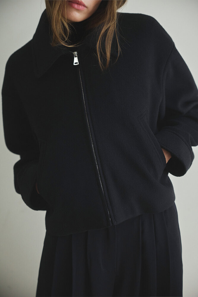 BE BLUE - SİYAH KISA KAŞE KABAN