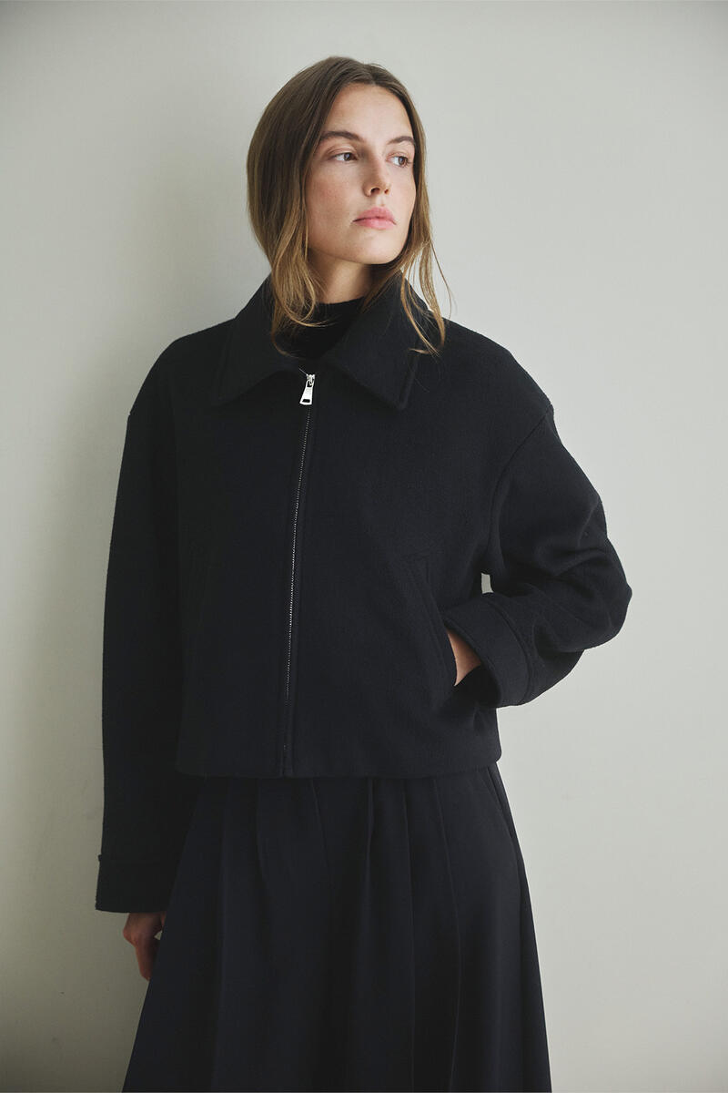 SİYAH KISA KAŞE KABAN