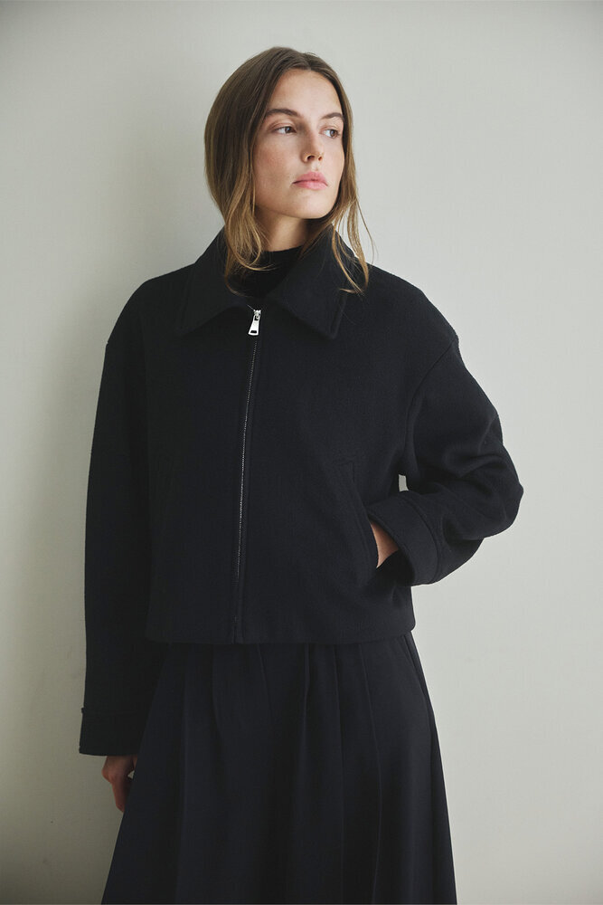 BE BLUE - SİYAH KISA KAŞE KABAN