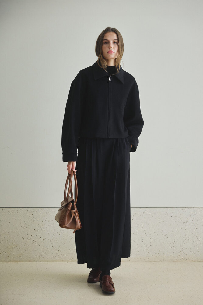 BE BLUE - SİYAH KISA KAŞE KABAN