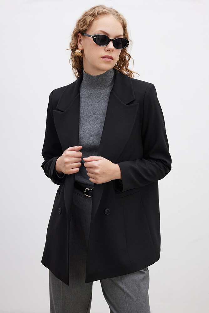 SİYAH KLASİK BLAZER - Thumbnail