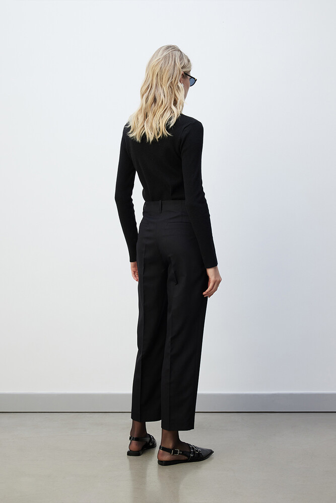 BE BLUE - SİYAH KLASİK KESİM PANTOLON