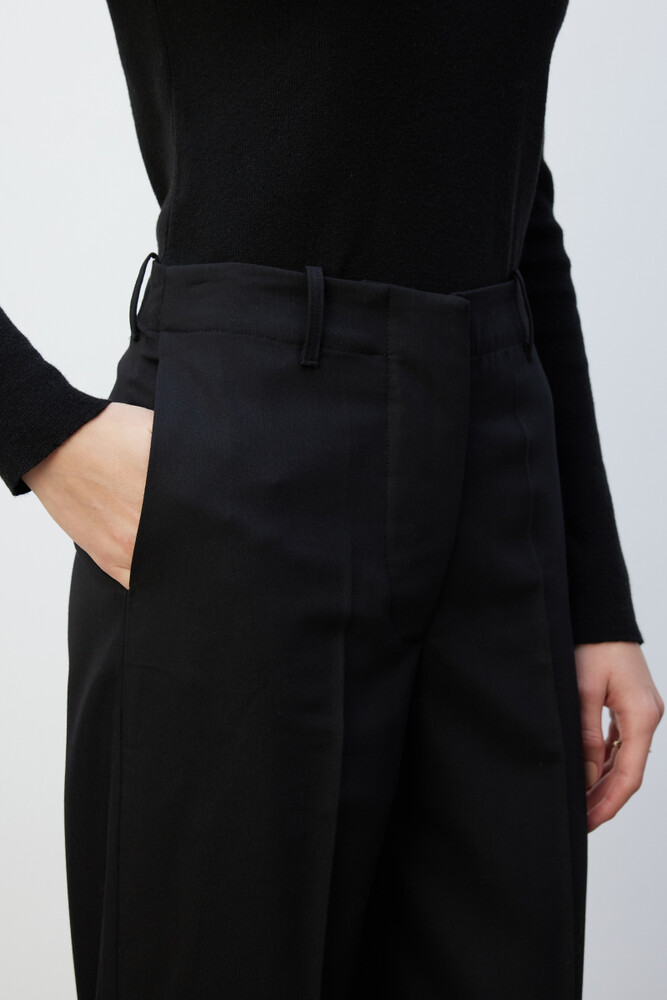 BE BLUE - SİYAH KLASİK KESİM PANTOLON
