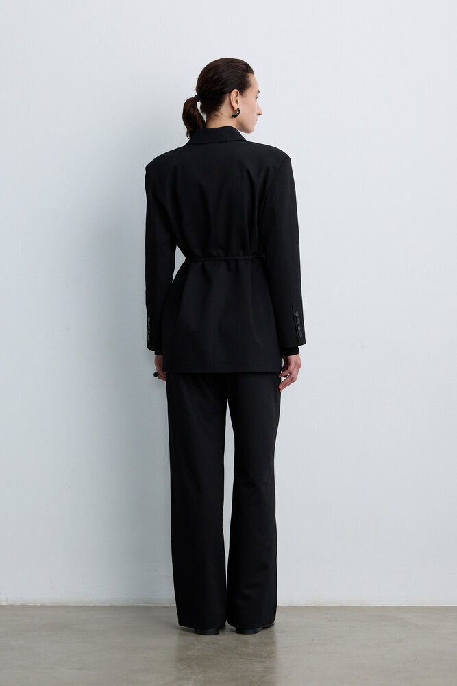 BE BLUE - SİYAH KUŞAKLI BLAZER