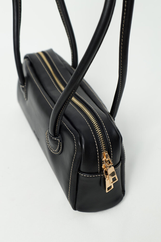 BE BLUE - SİYAH SOFT BAGET ÇANTA