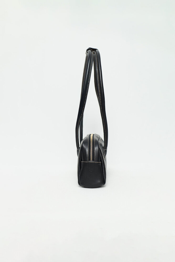 BE BLUE - SİYAH SOFT BAGET ÇANTA