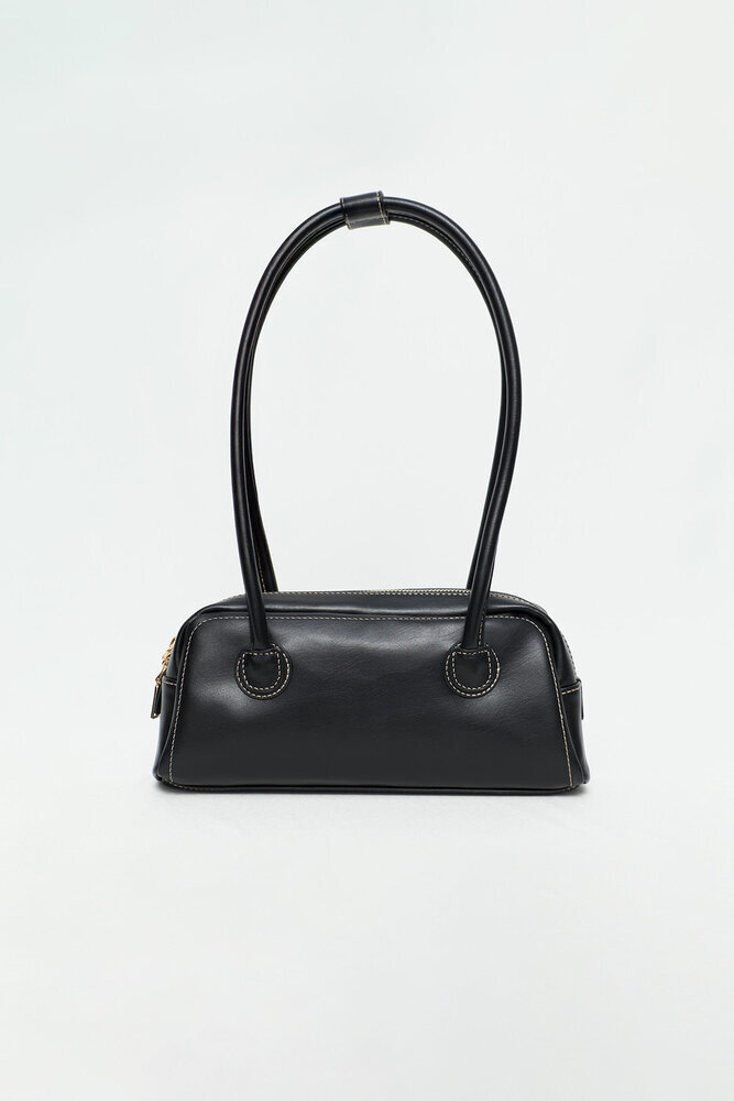 BE BLUE - SİYAH SOFT BAGET ÇANTA