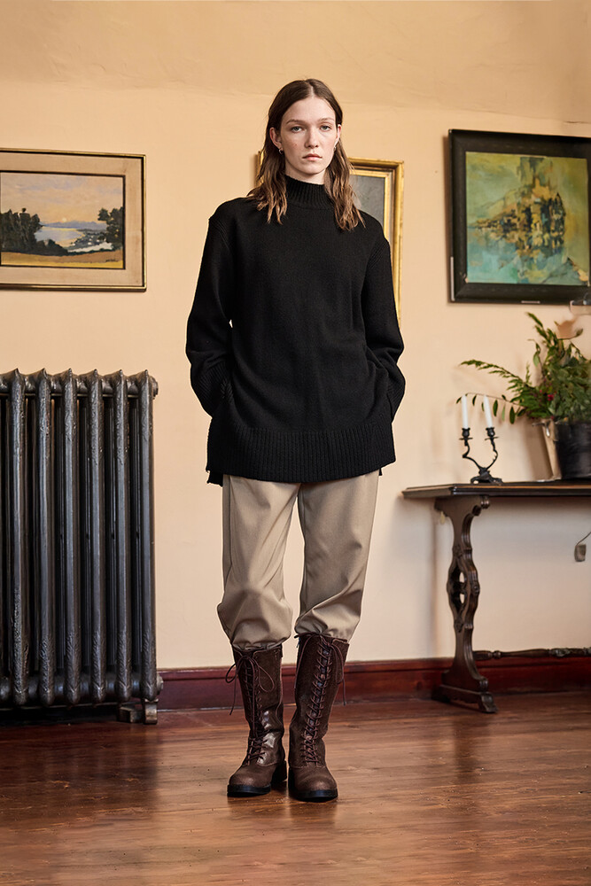 BE BLUE - SİYAH SOFT KAZAK